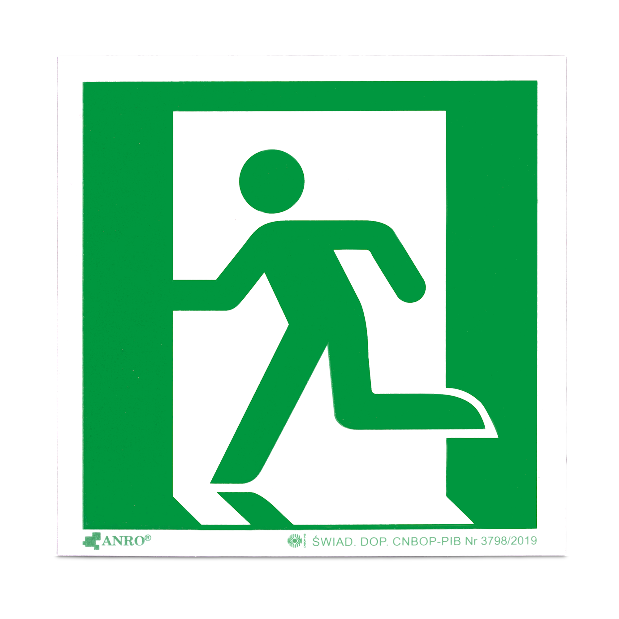 Drzwi ewakuacyjne 15x15 cm (w lewo) (E001)