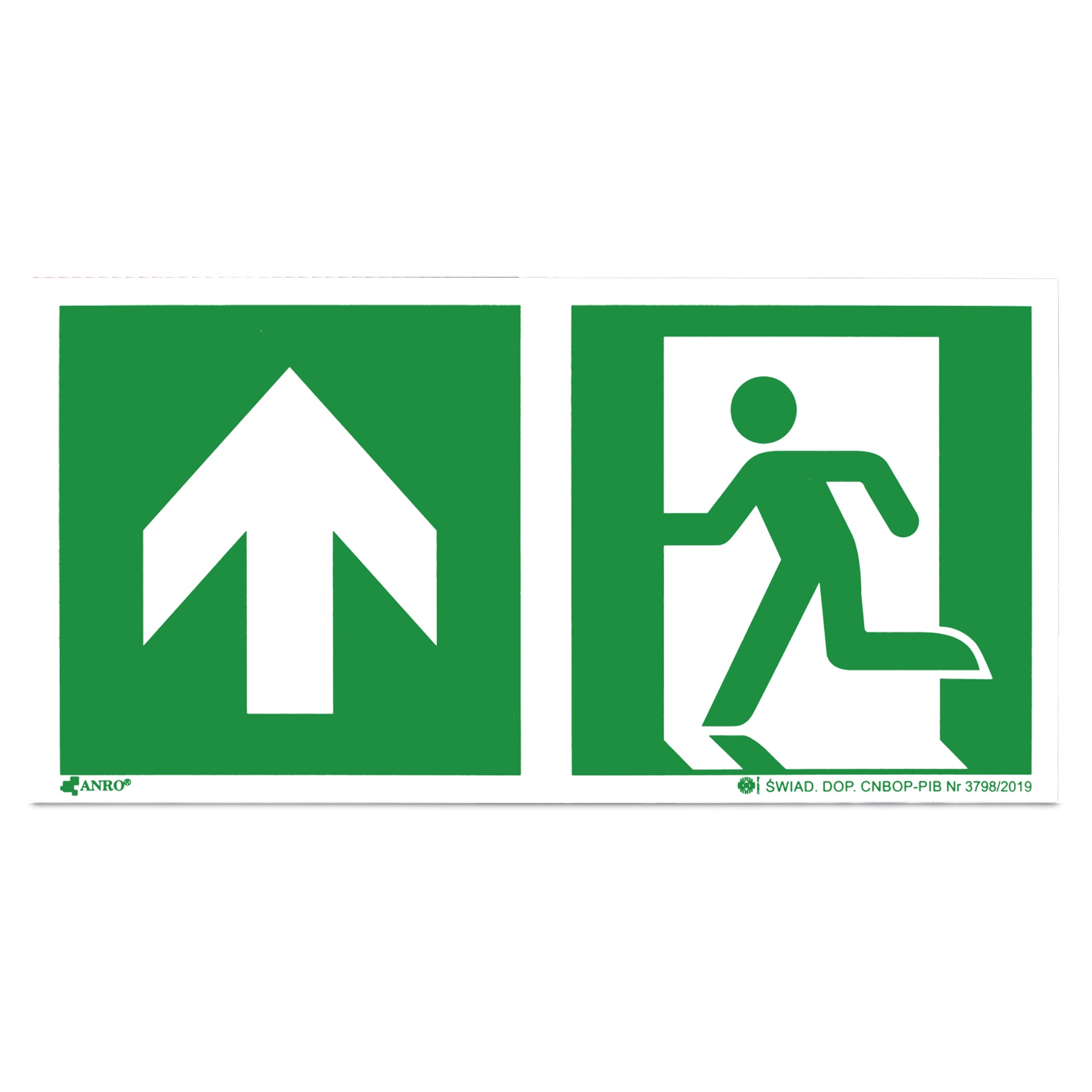 Kierunek do wyjścia w lewo na wprost1