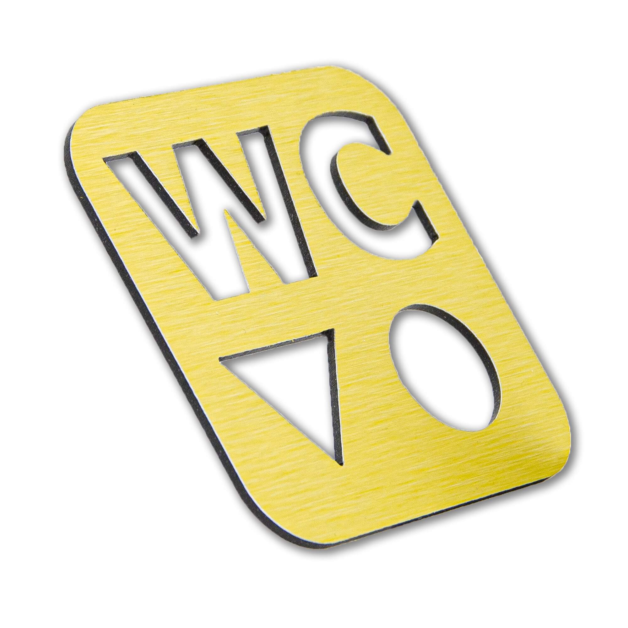 PIKTOGRAM-WC-KOŁO-TRÓJKĄT-ZŁOTY-3