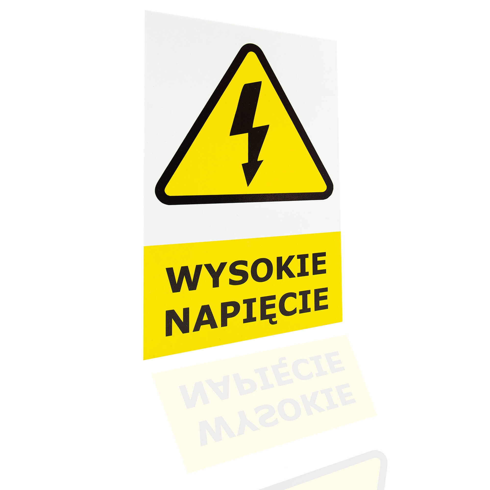 TABLICZKA OSTRZEGAWCZA WYSOKIE NAPIĘCIE -3