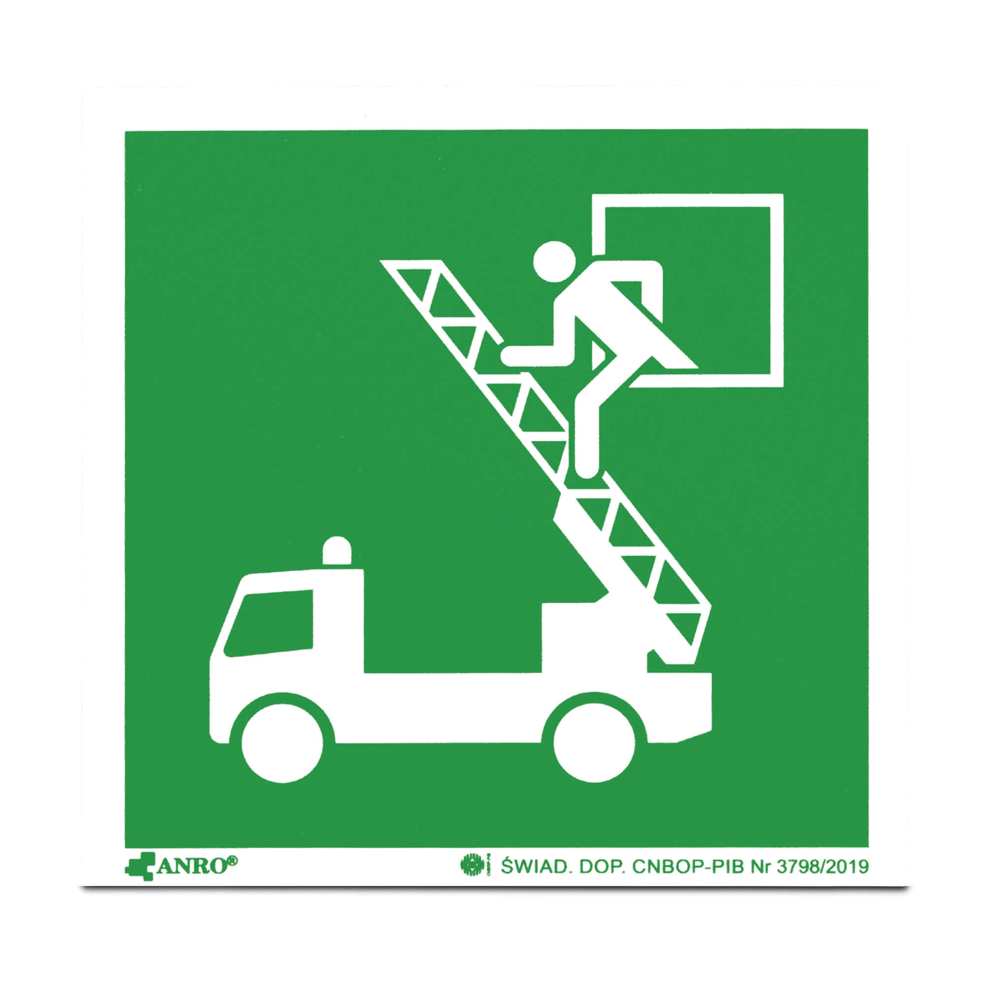 ZNAK OKNO RATOWNICZE