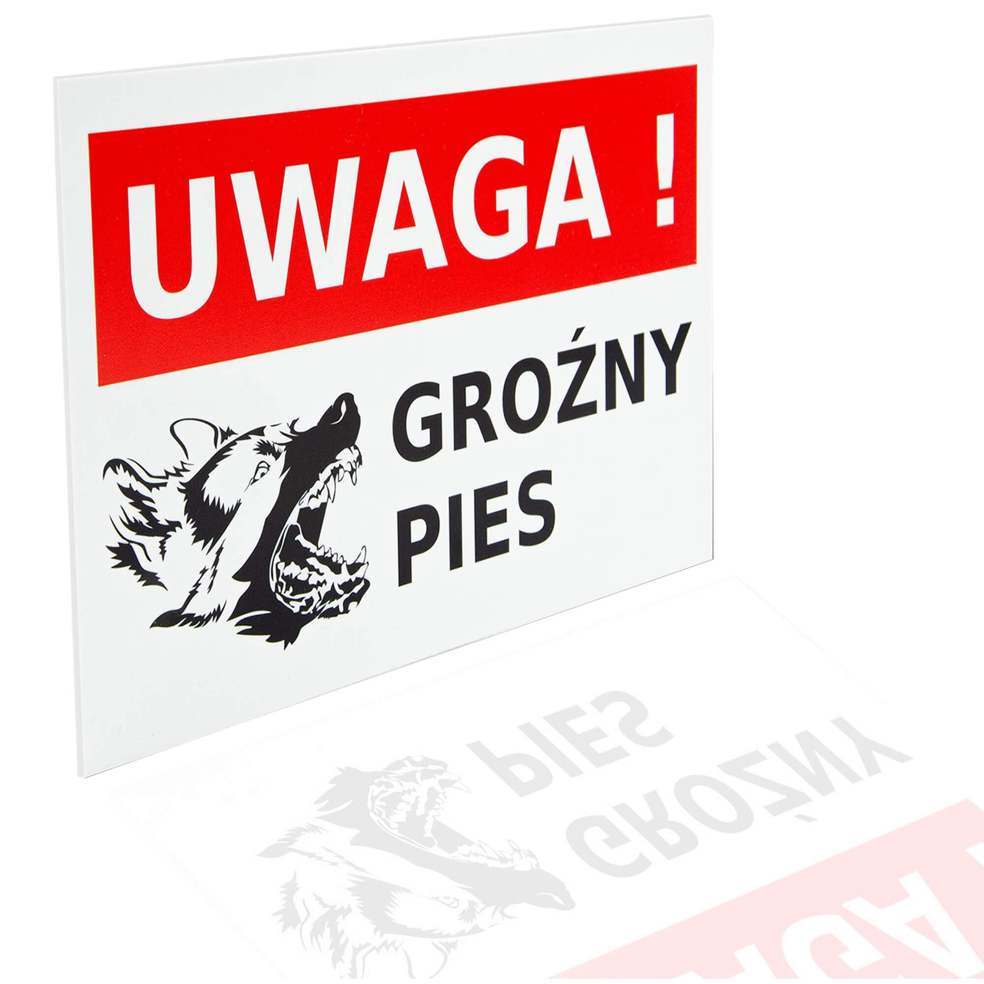 groźny pies cien_
