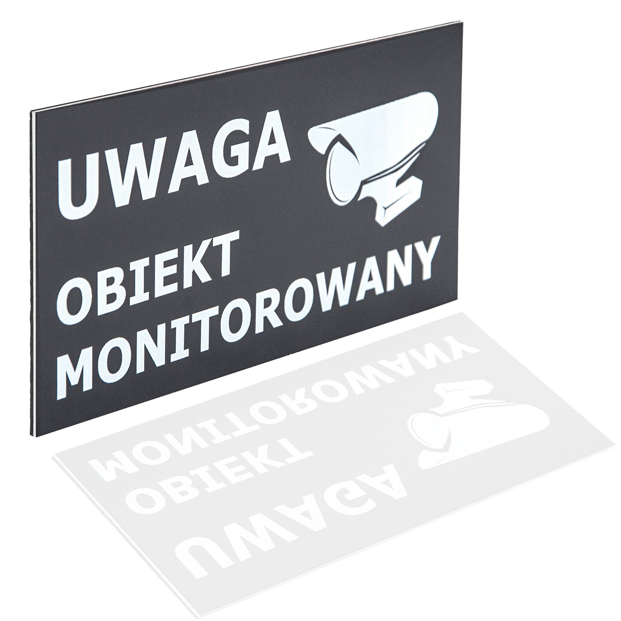 obiekt monitorowany antracyt cien