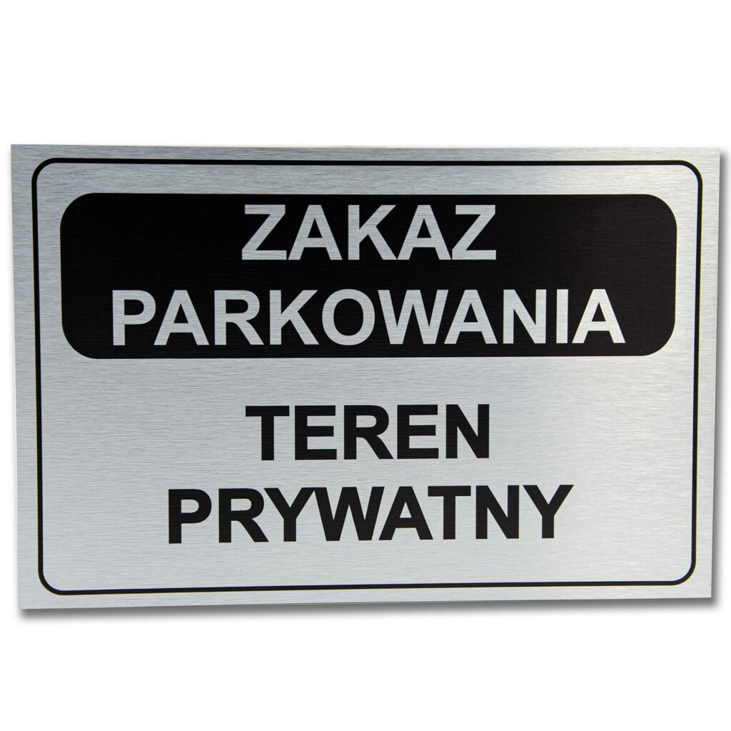 zakaz parkowania srebro1