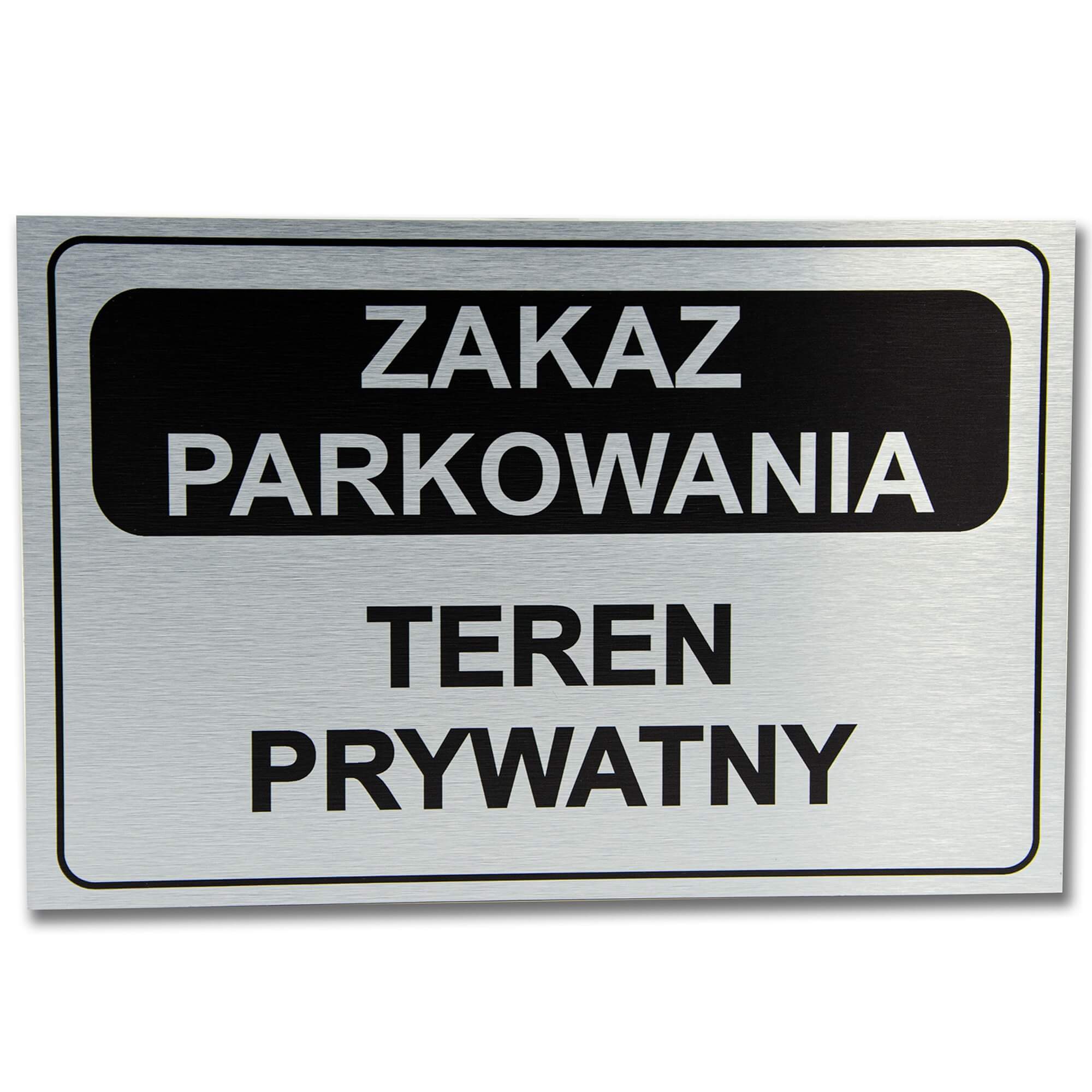 zakaz parkowania srebro1